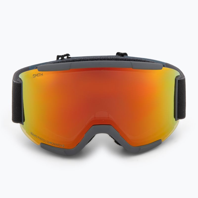 Gogle narciarskie Smith Squad slate/chromapop pro photochromic red mirror 2