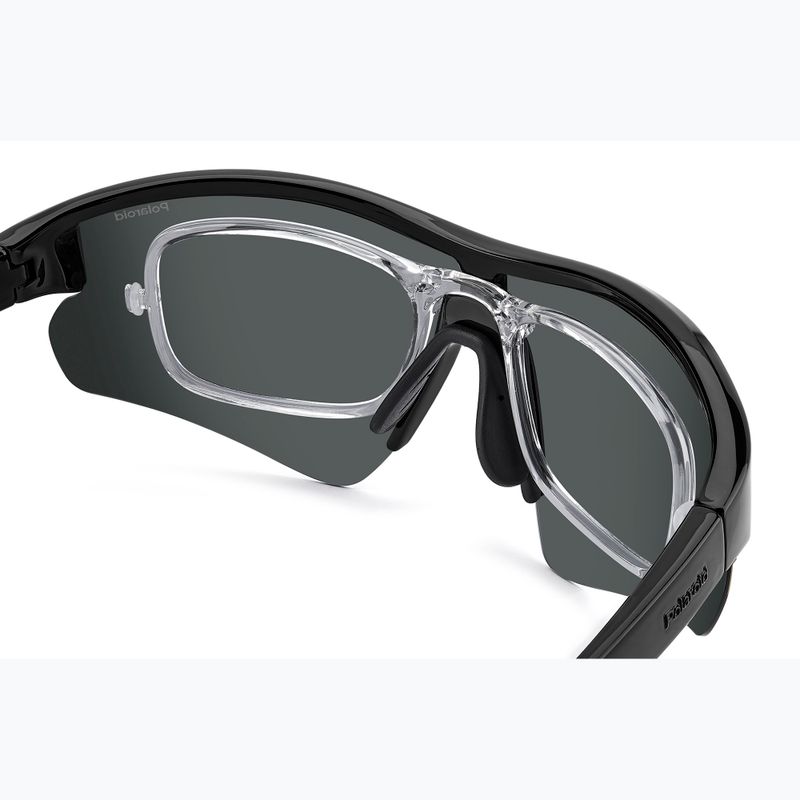 Okulary przeciwsłoneczne Polaroid PLD 7061/CI/S black/grey polarized 9