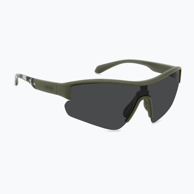 Okulary przeciwsłoneczne Polaroid PLD 7061/CI/S matte green/grey polarized 2