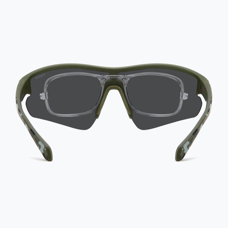Okulary przeciwsłoneczne Polaroid PLD 7061/CI/S matte green/grey polarized 7