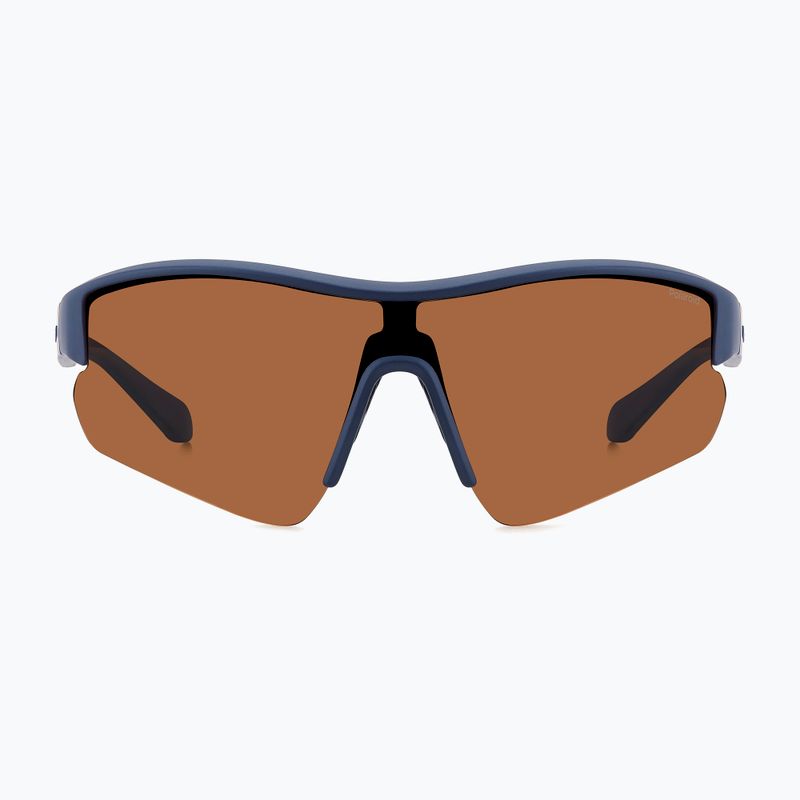 Okulary przeciwsłoneczne Polaroid PLD 7061/CI/S matte blue/copper polarized 3