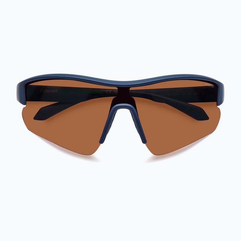 Okulary przeciwsłoneczne Polaroid PLD 7061/CI/S matte blue/copper polarized 4