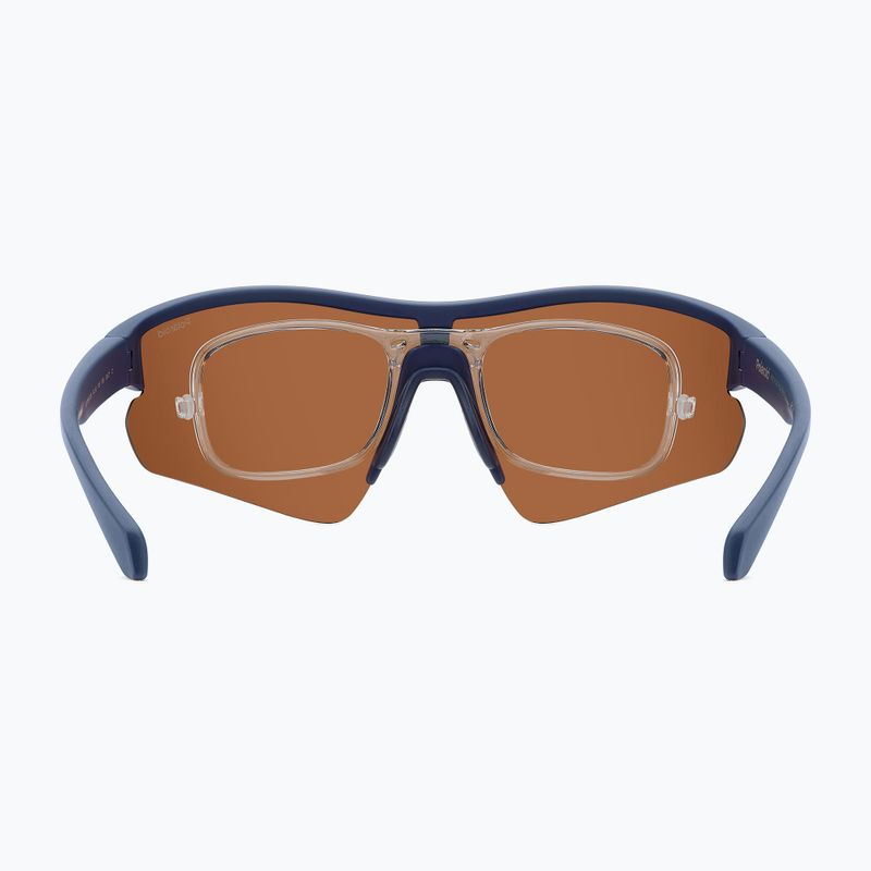 Okulary przeciwsłoneczne Polaroid PLD 7061/CI/S matte blue/copper polarized 7