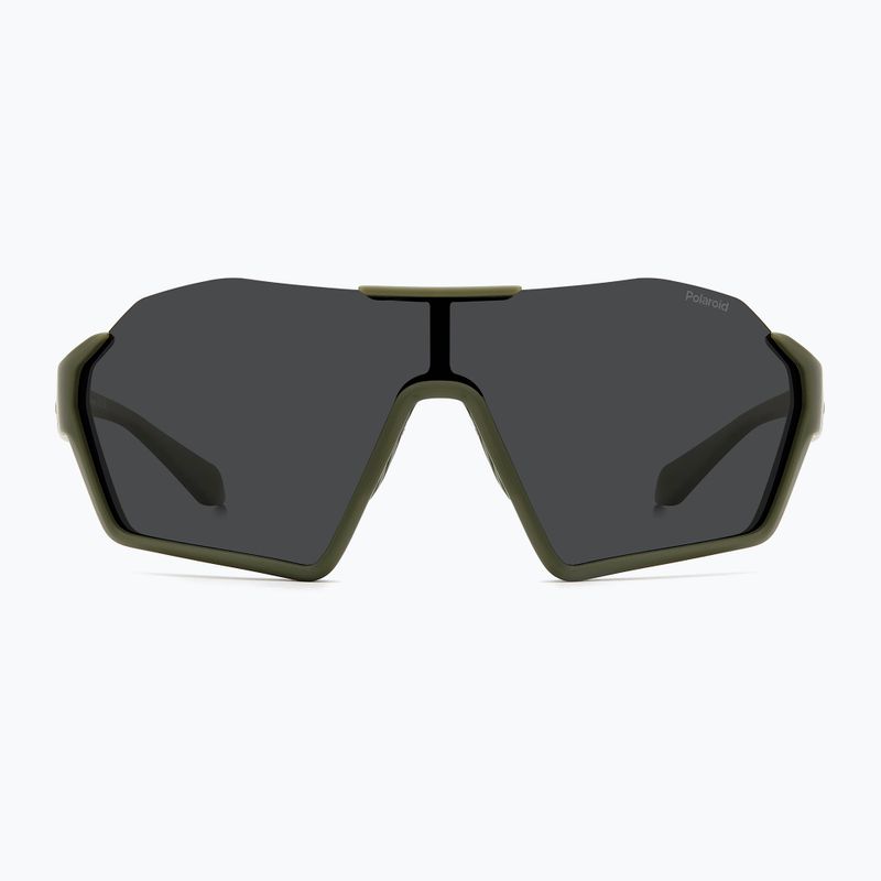 Okulary przeciwsłoneczne Polaroid PLD 7062/S matte green/grey polarized 3