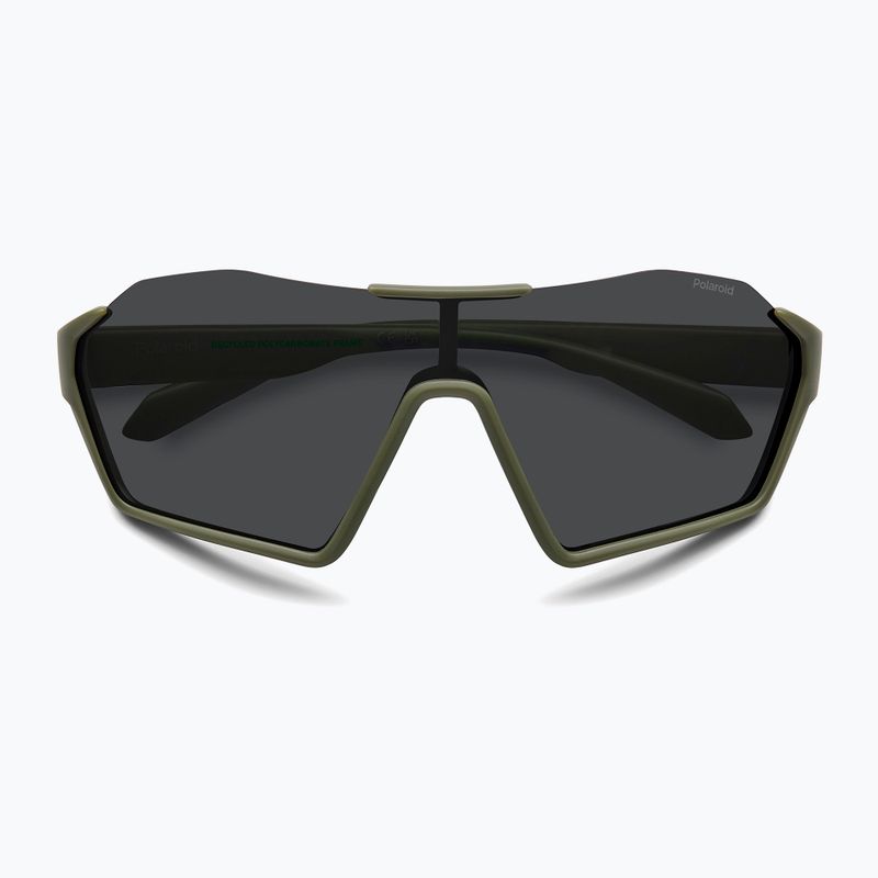Okulary przeciwsłoneczne Polaroid PLD 7062/S matte green/grey polarized 4