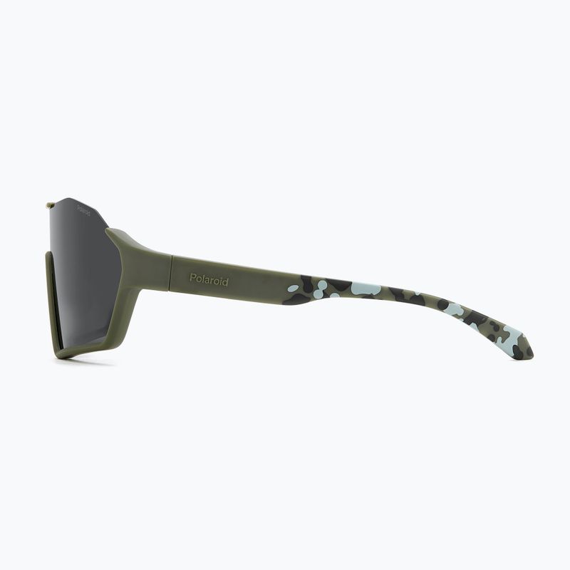 Okulary przeciwsłoneczne Polaroid PLD 7062/S matte green/grey polarized 5