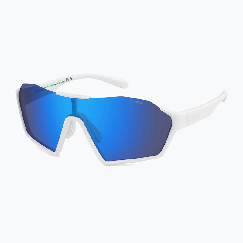Okulary przeciwsłoneczne Polaroid PLD 7062/S white/blue mirror polarized 2