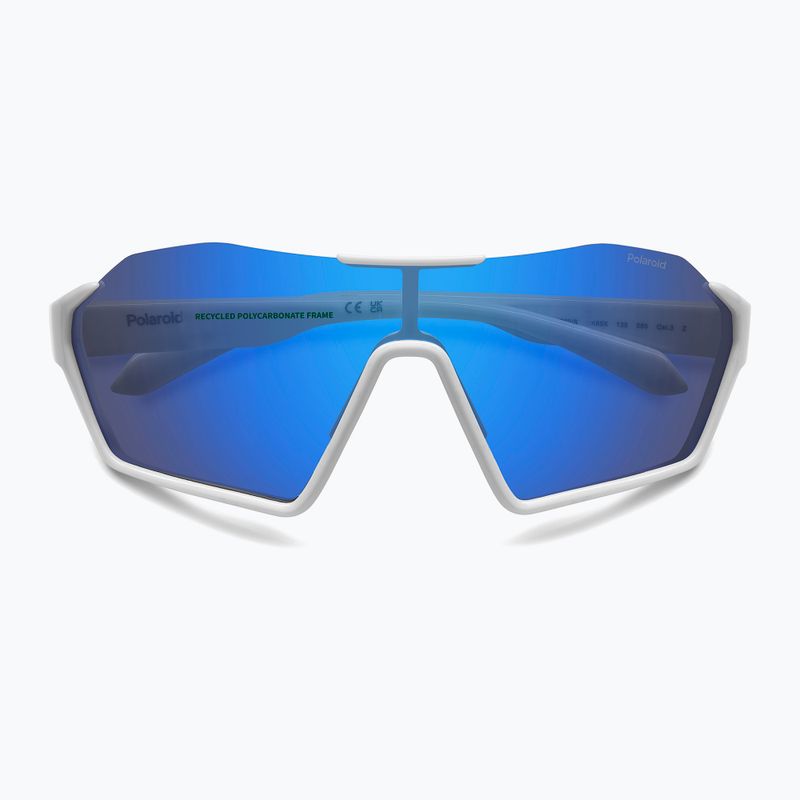 Okulary przeciwsłoneczne Polaroid PLD 7062/S white/blue mirror polarized 4