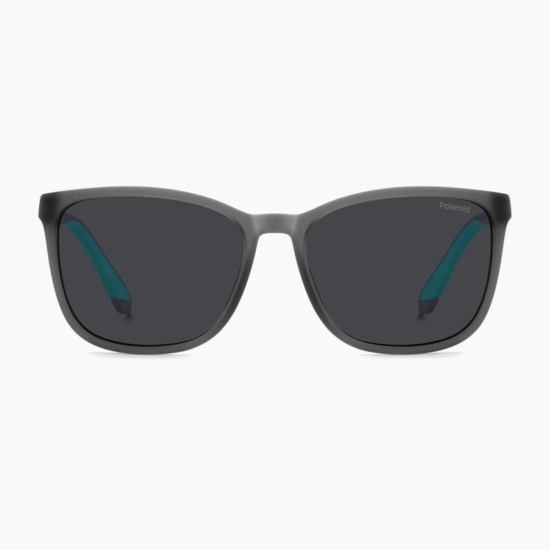Okulary przeciwsłoneczne Polaroid PLD 2169/S/X matte grey/grey polarized 3