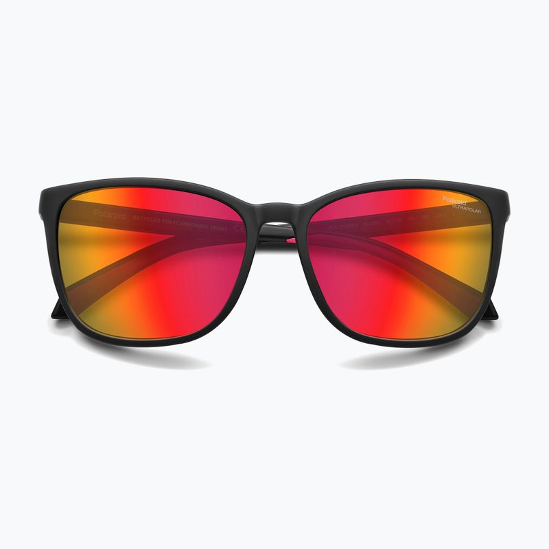 Okulary przeciwsłoneczne Polaroid PLD 2169/S/X matte black red/red multilayer polarized high contrast 4