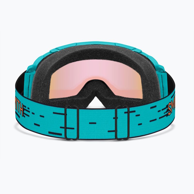 Gogle narciarskie dziecięce Smith Daredevil S1 tropic kidding/blue sensor mirror antifog 4