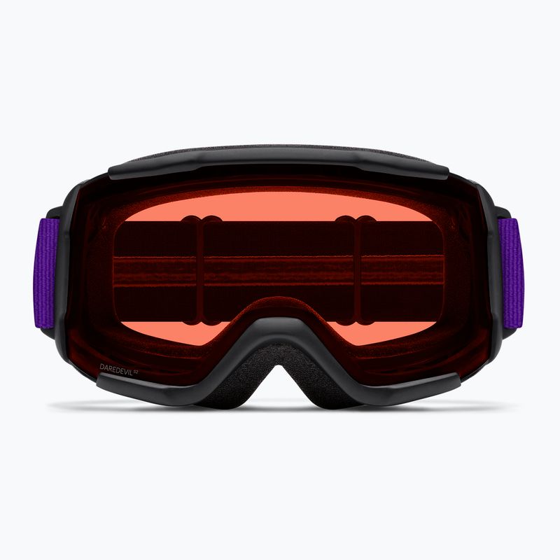 Gogle narciarskie dziecięce Smith Daredevil S1 black donuts/blue sensor mirror antifog 3