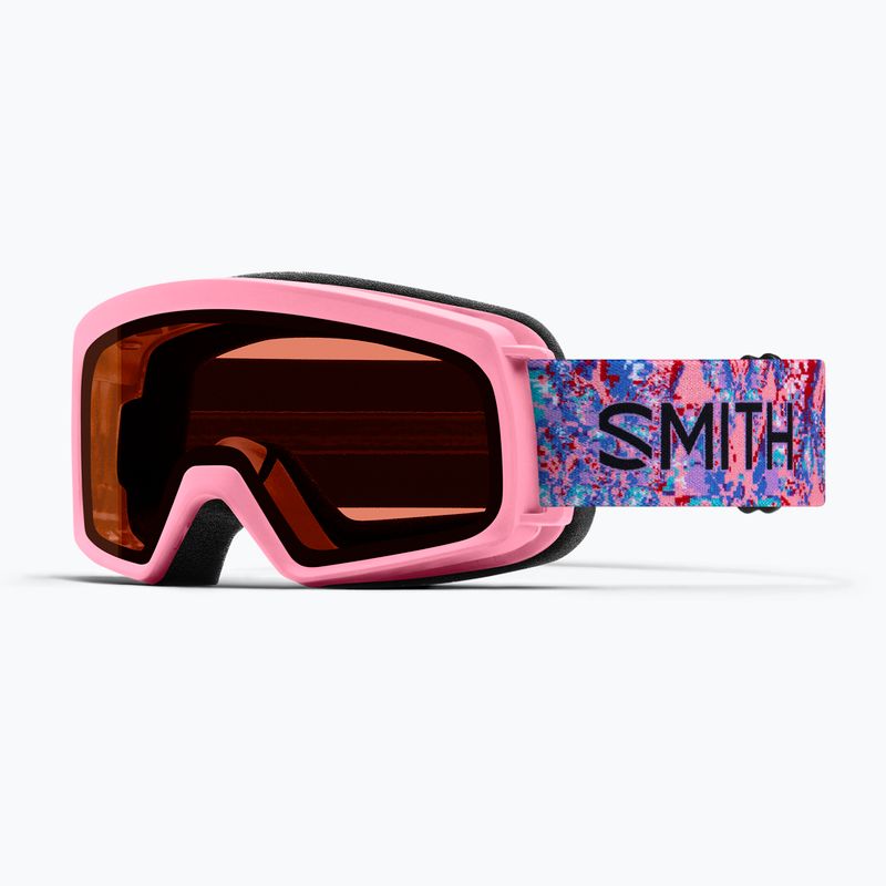 Gogle narciarskie dziecięce Smith Rascal Jr S2 bright pink lofi butterfly/rose copper antifog