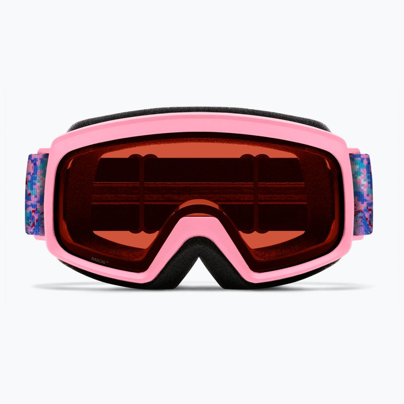 Gogle narciarskie dziecięce Smith Rascal Jr S2 bright pink lofi butterfly/rose copper antifog 3