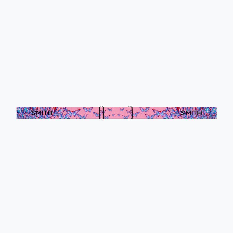 Gogle narciarskie dziecięce Smith Rascal Jr S2 bright pink lofi butterfly/rose copper antifog 5