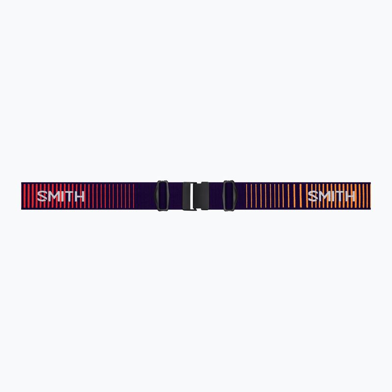 Gogle narciarskie dziecięce Smith Reason OTG S3 deep plum gradient/red solx mirror antifog 4