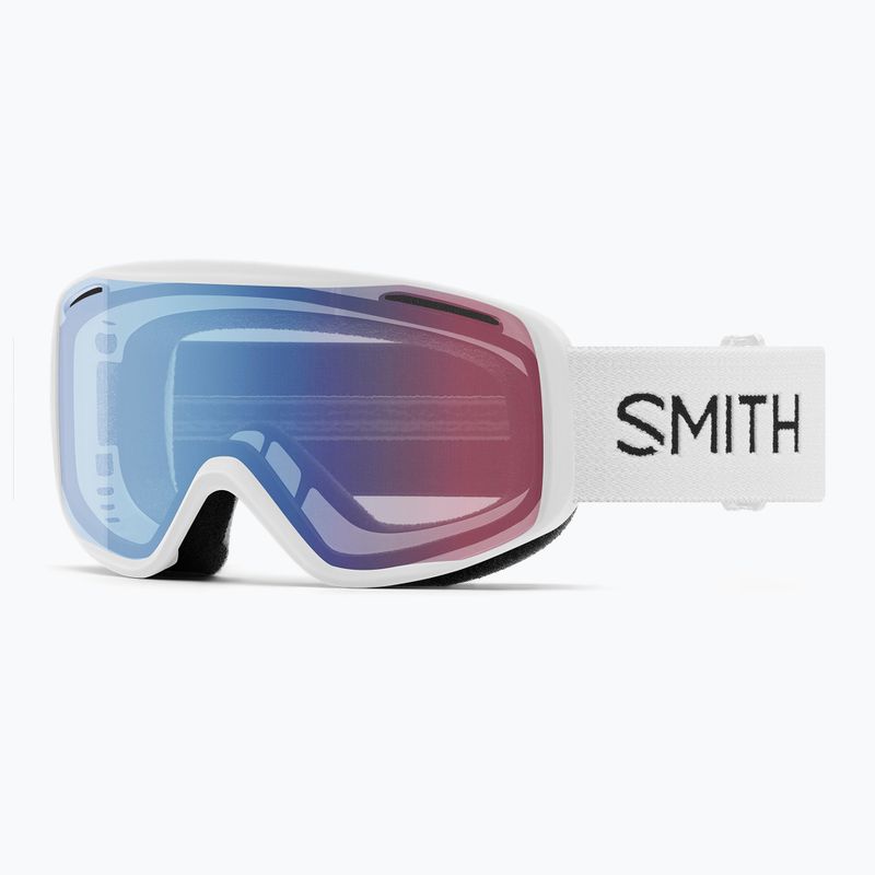 Gogle narciarskie Smith Rally S1-S2 white/photochromic blue sensor mirror