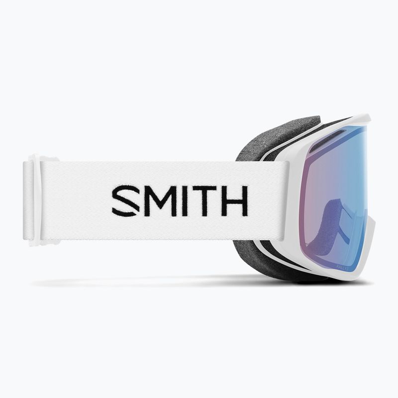 Gogle narciarskie Smith Rally S1-S2 white/photochromic blue sensor mirror 4