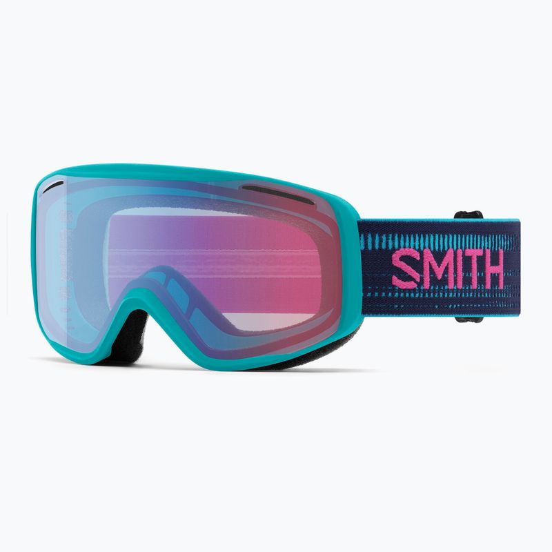 Gogle narciarskie Smith Rally S1 tropic/blue sensor mirror antifog
