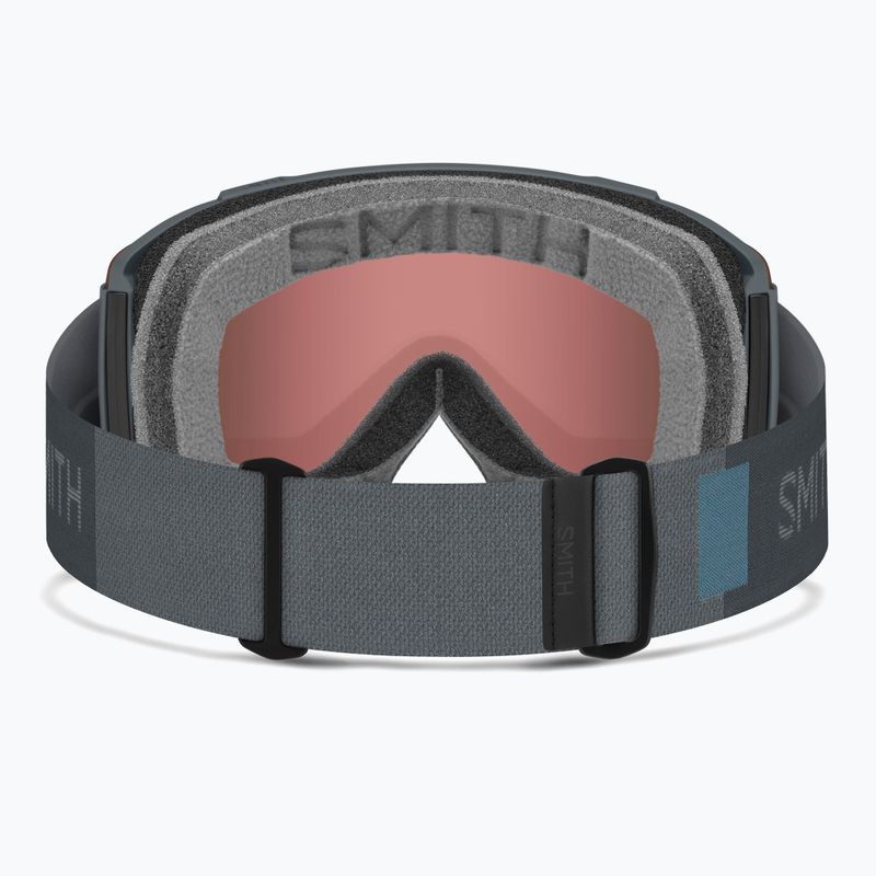Gogle narciarskie Smith Squad S2 slate/chromapop everyday red mirror 3