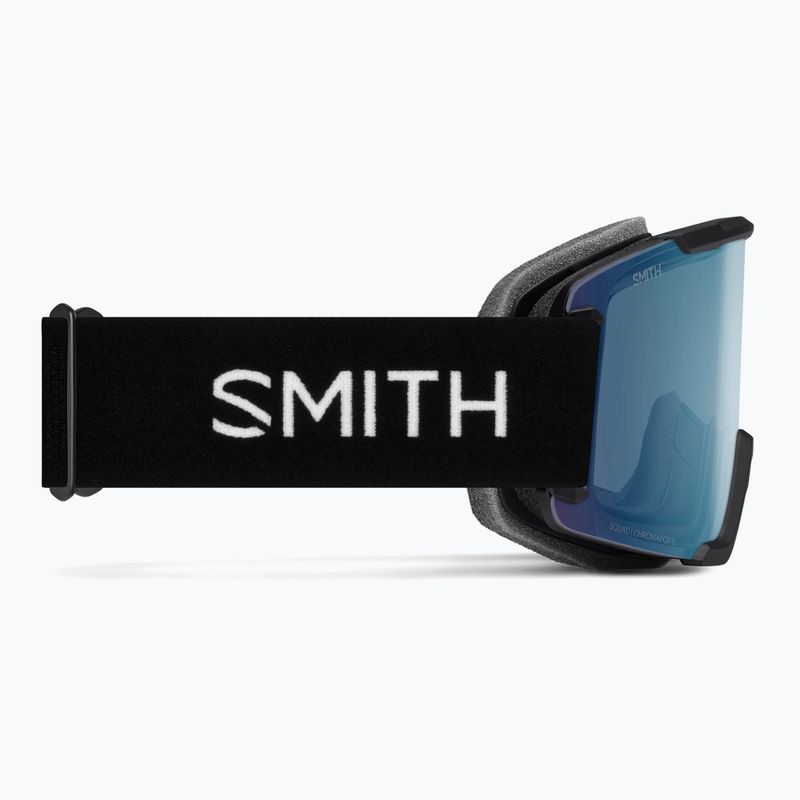 Gogle narciarskie Smith Squad S2 black/chromapop everyday blue mirror 3