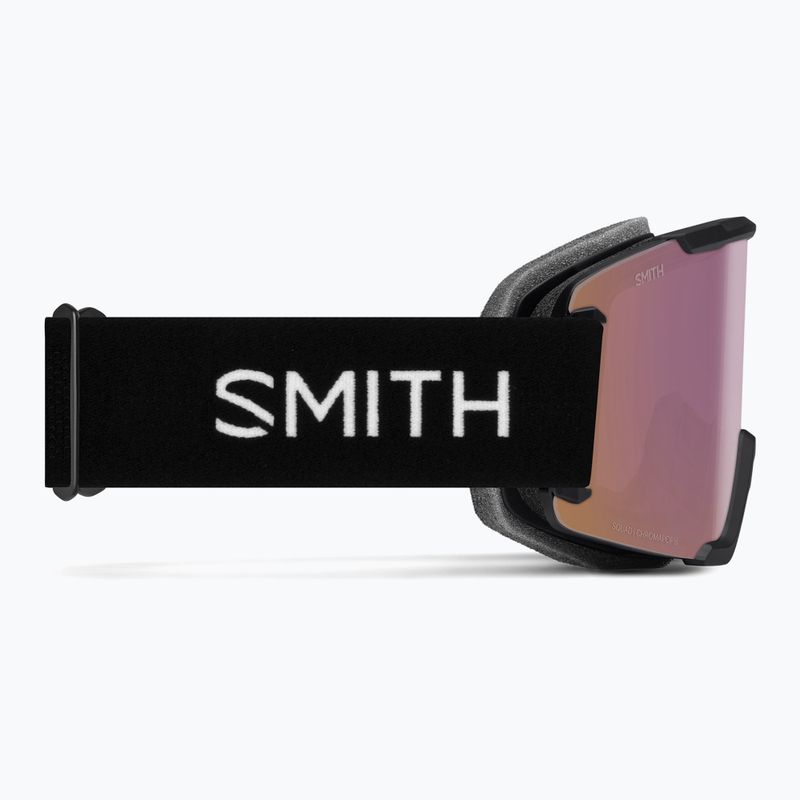 Gogle narciarskie Smith Squad S2 black/chromapop everyday rose gold mirror 4