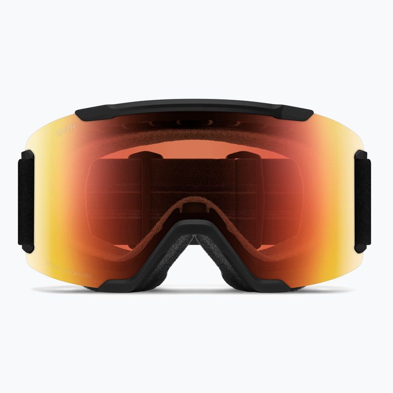 Gogle narciarskie Smith Squad S3-S1 black/chromapop pro photochromic red mirror 2