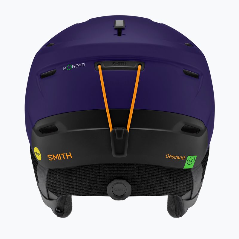 Kask narciarski Smith Descend Mips matte deep plum black 2