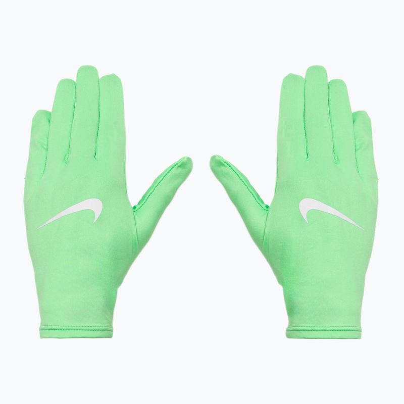 Rękawiczki do biegania Nike Pacer Liner Rg illusion green/silver 2