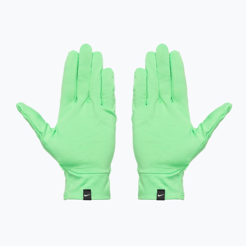 Rękawiczki do biegania Nike Pacer Liner Rg illusion green/silver 3