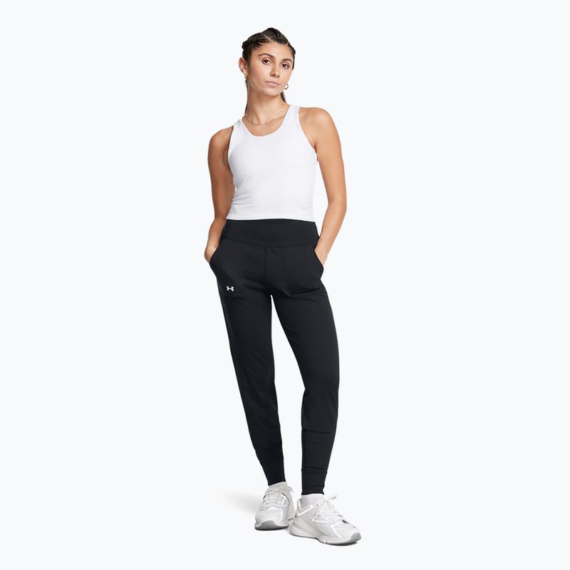 Spodnie treningowe damskie Under Armour Motion black/white 2
