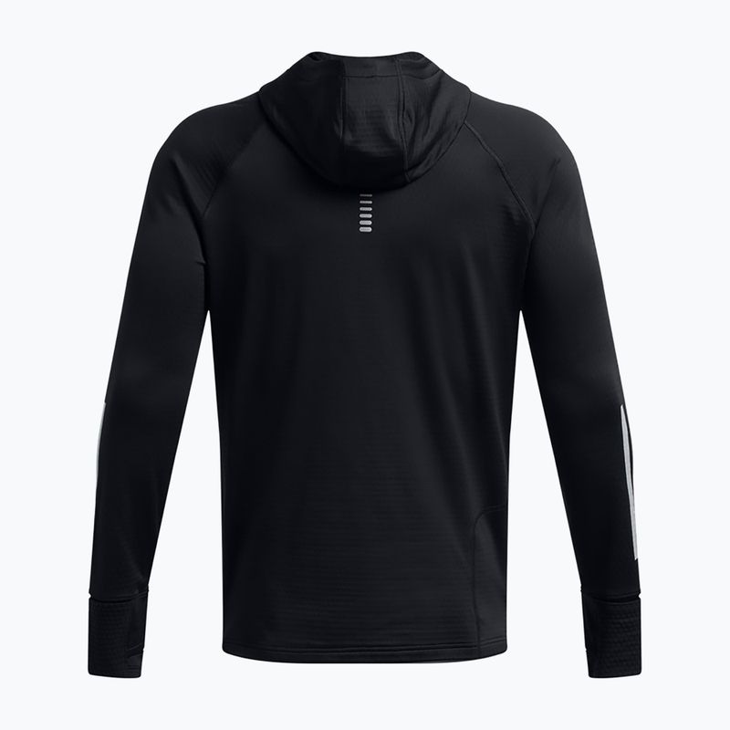 Bluza męska do biegania Under Armour Launch Elite CW Balaclava Hoody black/reflective 5