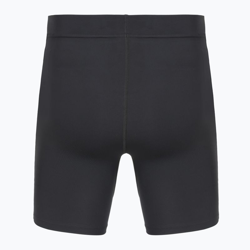 Spodenki do biegania męskie Under Armour Launch Half Tights black/black/metallic silver 2