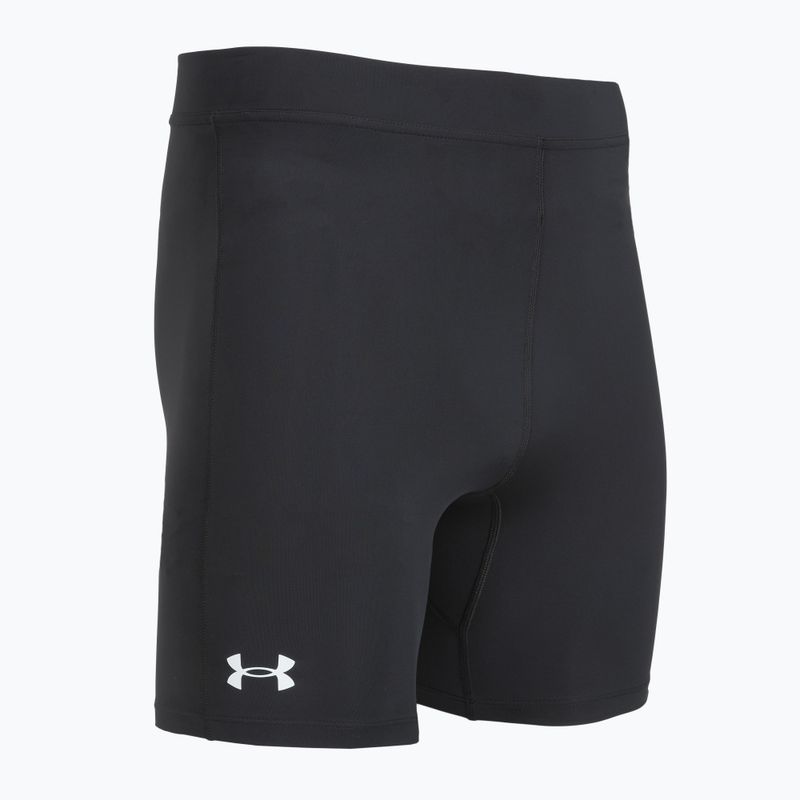 Spodenki do biegania męskie Under Armour Launch Half Tights black/black/metallic silver 3