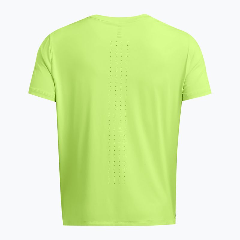 Koszulka do biegania męska Under Armour UA Launch Elite Graphic morph green/castlerock /reflective 5