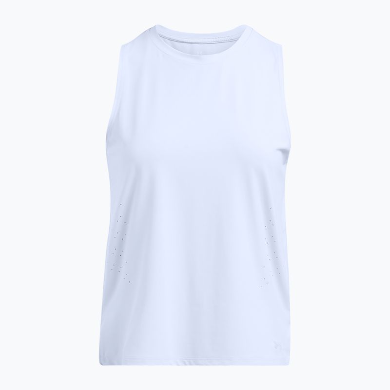 Koszulka do biegania damska Under Armour Launch Elite Tank nimbus blue/reflective