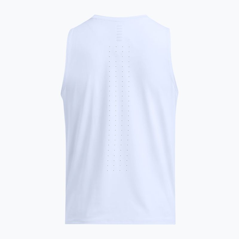 Tank top do biegania damski Under Armour Launch Elite Tank nimbus blue/reflective 2