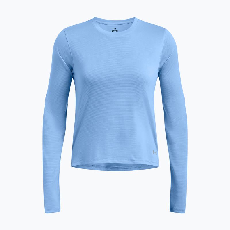 Longsleeve do biegania damski Under Armour Launch horizon blue/reflective