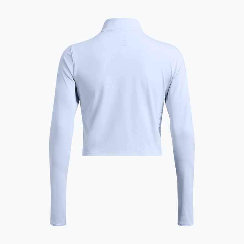 Longsleeve do biegania damski Under Armour Launch Elite Half Zip nimbus blue/reflective 4