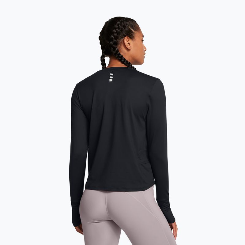 Longsleeve do biegania damski Under Armour Pro black/reflective 2
