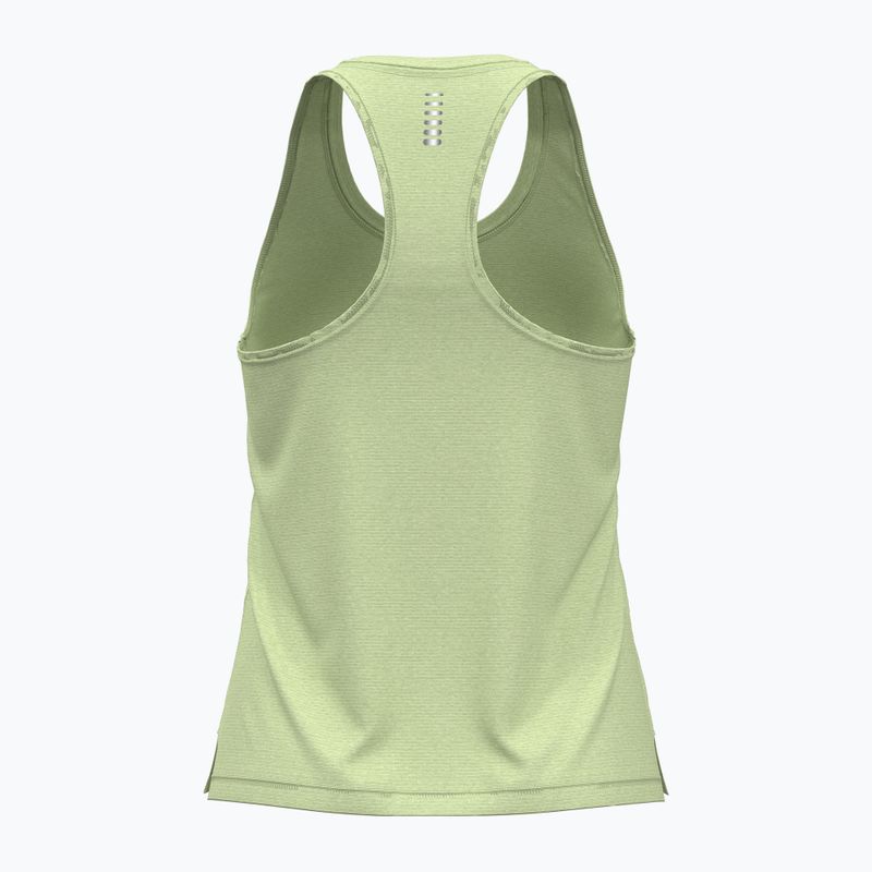 Tank top do biegania damski Under Armour Launch Singlet retro green/reflective 2