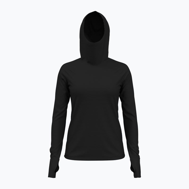 Bluza damska do biegania Under Armour Lunch Elite CW Balaclava Hoodie black/reflective