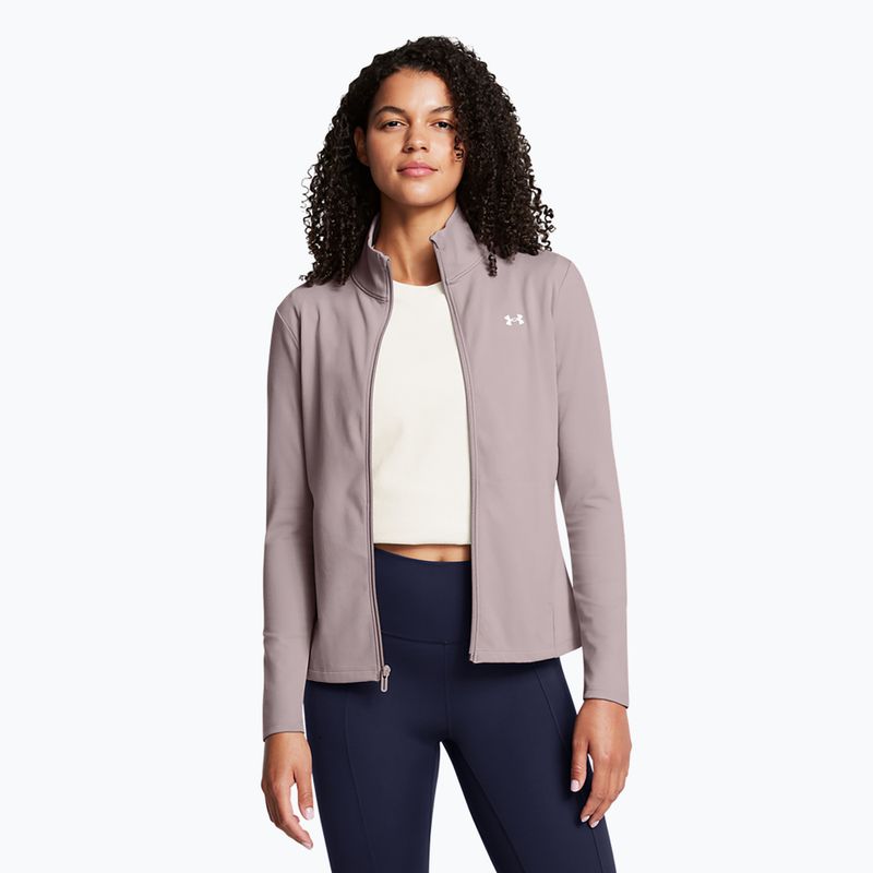 Bluza treningowa damska Under Armour Motion EMEA tetra gray/white