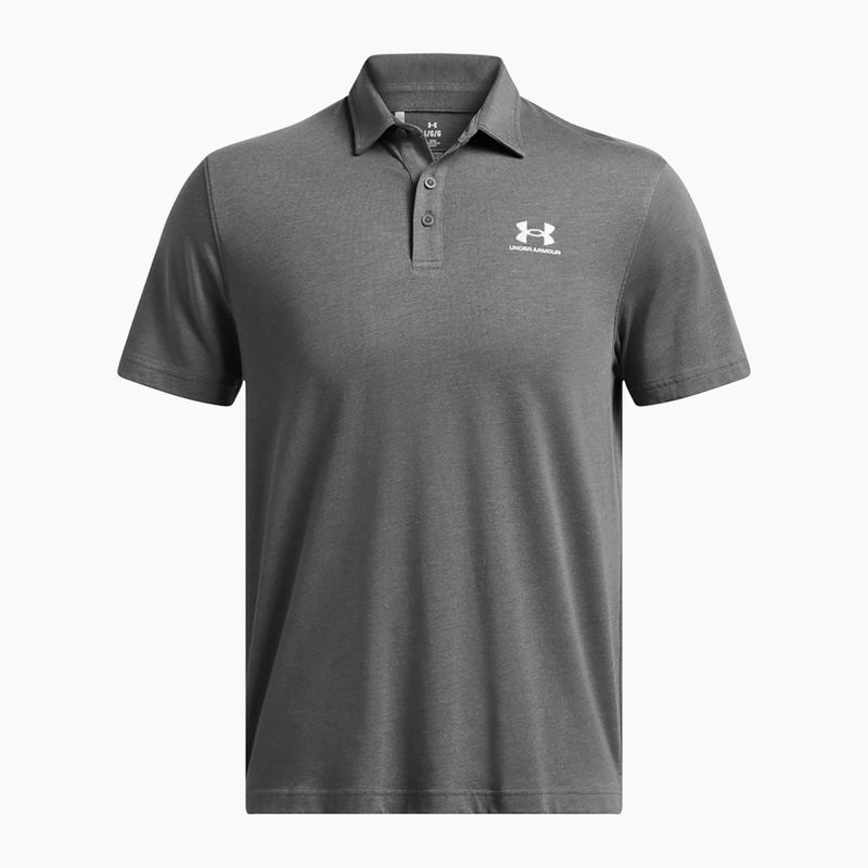 Koszulka polo męska Under Armour Icon Polo castlerock light heather/white 3