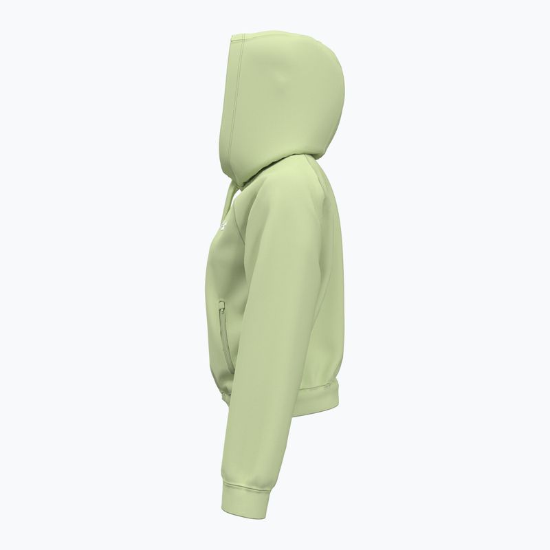 Bluza damska Under Armour Pro Fleece Hoodie retro green/white 4