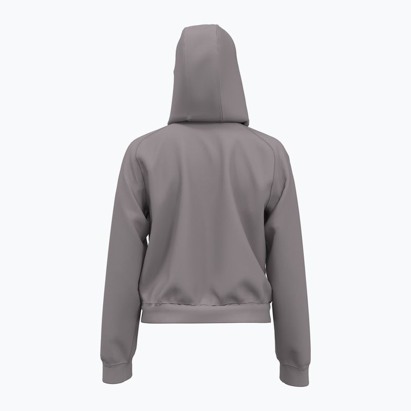 Bluza damska Under Armour Pro Fleece Hoodie tetra gray/white 2