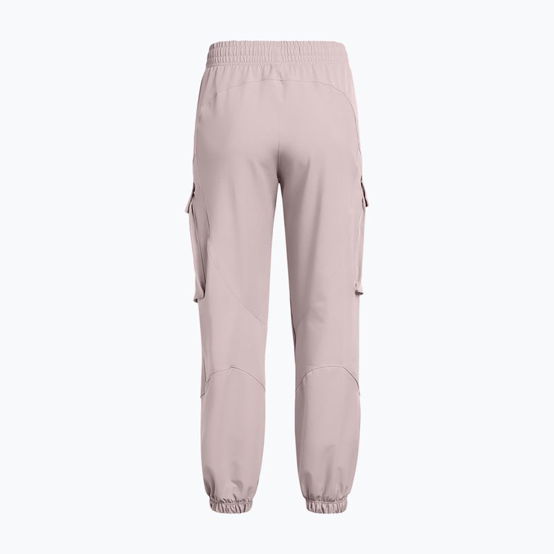 Spodnie damskie Under Armour Unstoppable Cargo tetra grey/black 7