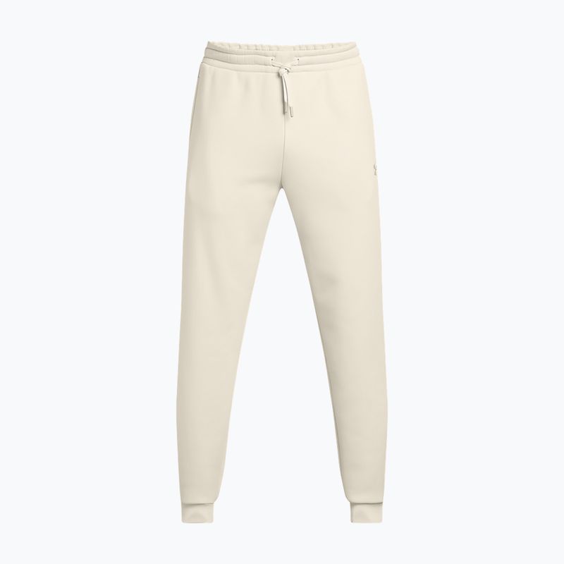 Spodnie męskie Under Armour Fleece Pro Joggers summit white/khaki base 6