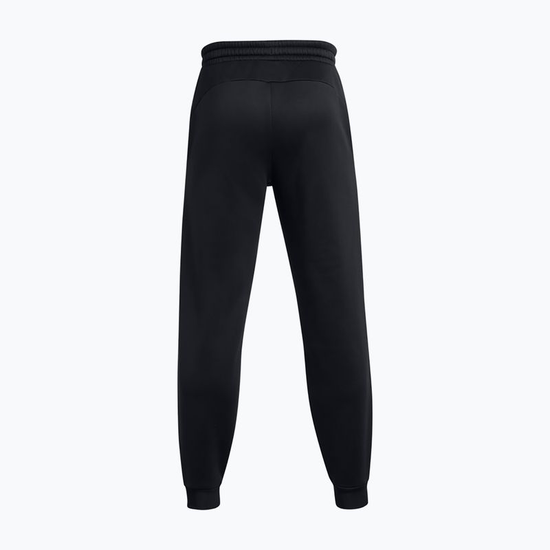 Spodnie męskie Under Armour Fleece Pro Joggers black/castlerock 7