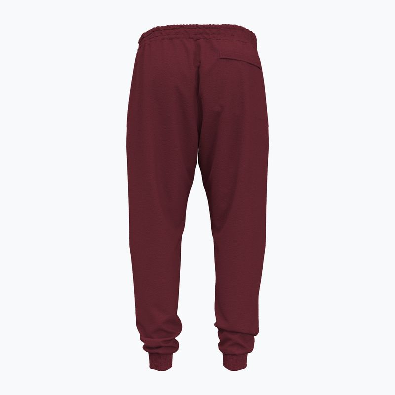 Spodnie męskie Under Armour Rival Fleece Joggers cardinal/white 2